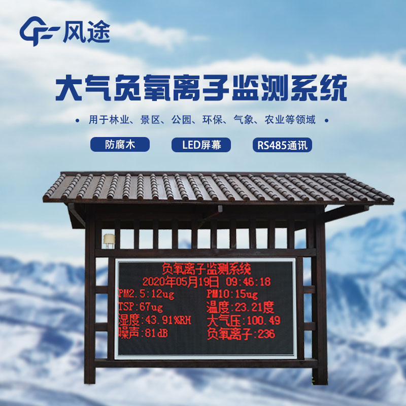 分享！全自動負氧離子在線監測系統介紹
